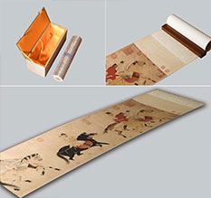 白银馆藏书画复制博物馆书画复制服务