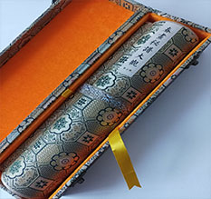 白银书画装裱案例